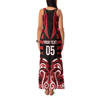 Custom Aotearoa Ngapuhi Family Matching Tank Maxi Dress and Hawaiian Shirt Maori Pattern New Zealand - Polynesian Pride