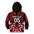 Custom Aotearoa Ngapuhi Kid Hoodie Maori Pattern New Zealand - Polynesian Pride