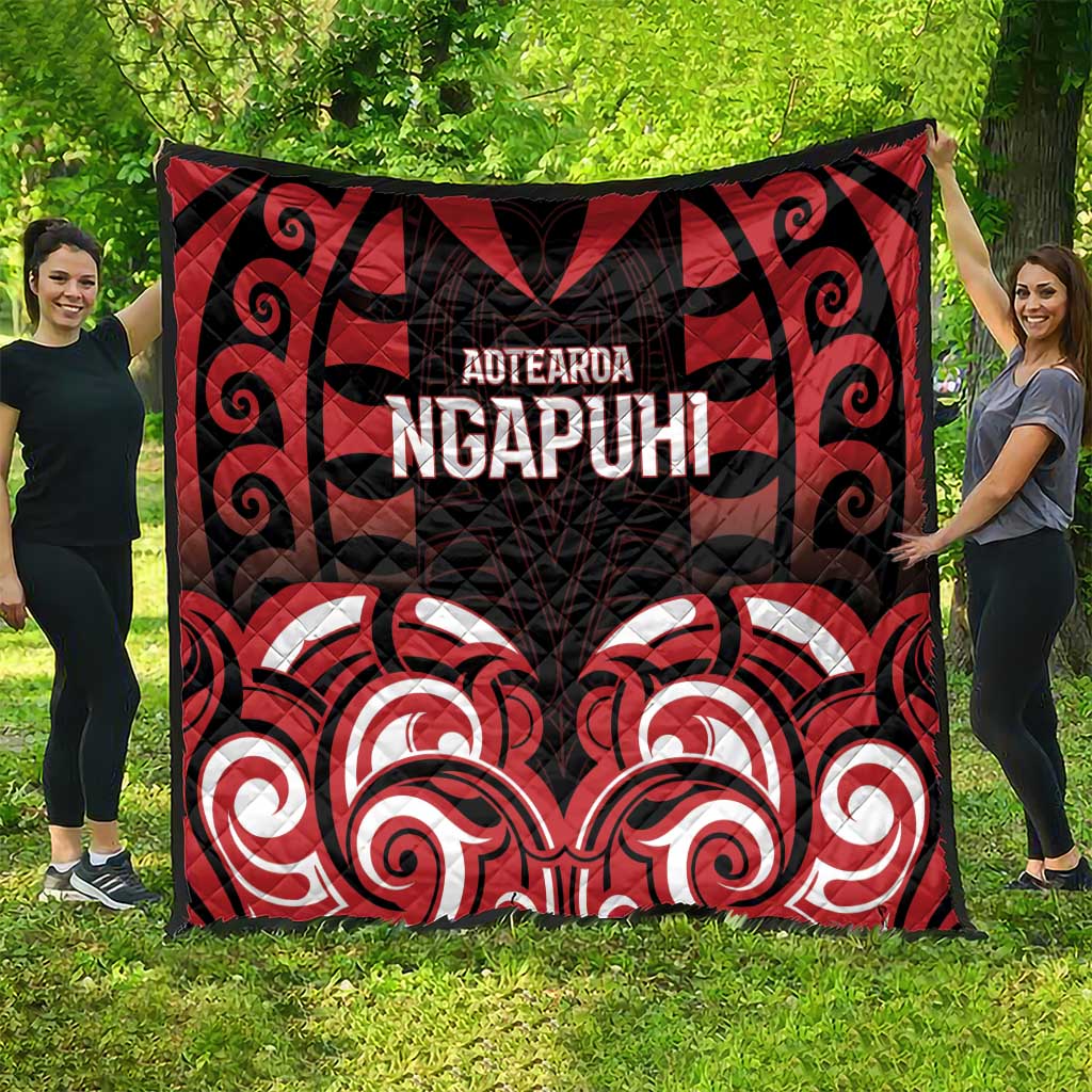 Aotearoa Ngapuhi Quilt Maori Pattern New Zealand - Polynesian Pride