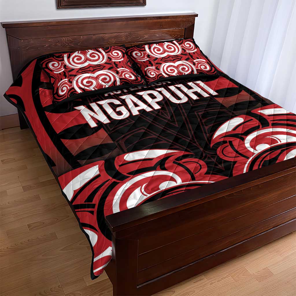Aotearoa Ngapuhi Quilt Bed Set Maori Pattern New Zealand - Polynesian Pride