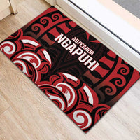 Aotearoa Ngapuhi Rubber Doormat Maori Pattern New Zealand - Polynesian Pride