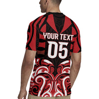 Custom Aotearoa Ngapuhi Rugby Jersey Maori Pattern New Zealand - Polynesian Pride