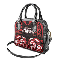 Aotearoa Ngapuhi Shoulder Handbag Maori Pattern New Zealand - Polynesian Pride