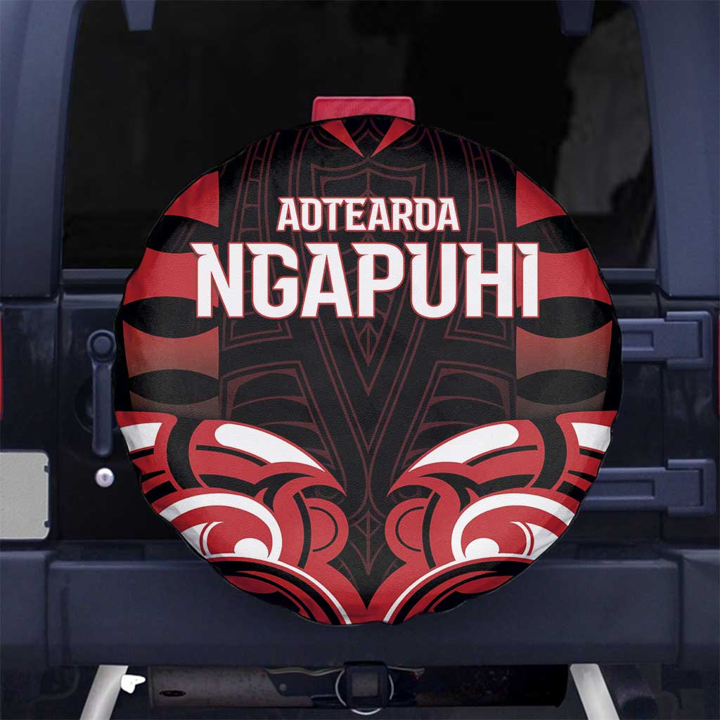 Aotearoa Ngapuhi Spare Tire Cover Maori Pattern New Zealand - Polynesian Pride
