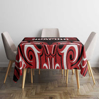 Aotearoa Ngapuhi Tablecloth Maori Pattern New Zealand - Polynesian Pride