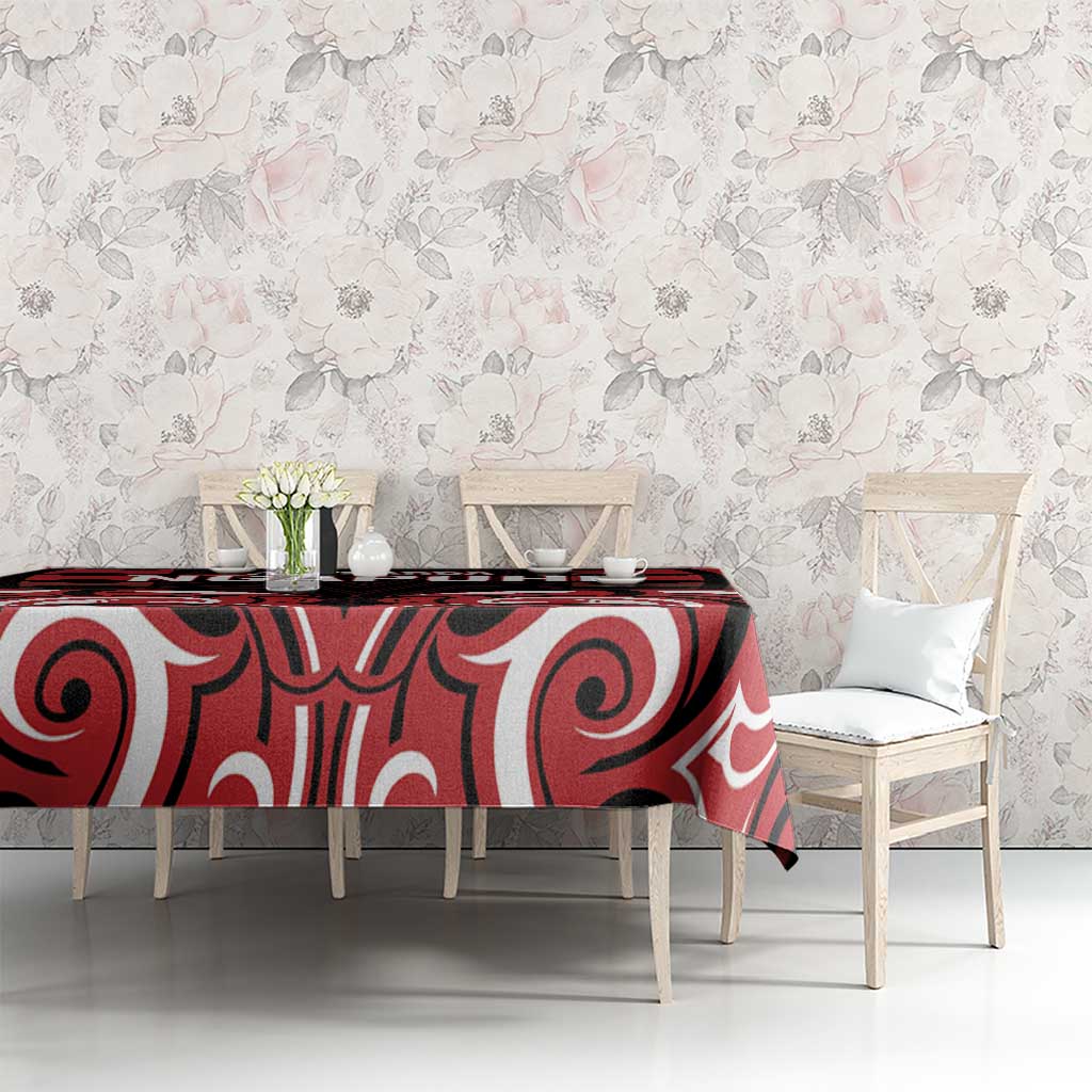 Aotearoa Ngapuhi Tablecloth Maori Pattern New Zealand - Polynesian Pride