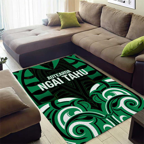 Moari Rug Home / Products / Aotearoa Ngai Tahu Area Rug Maori Pattern New Zealand ...