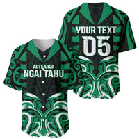 Custom Aotearoa Ngai Tahu Baseball Jersey Maori Pattern New Zealand - Polynesian Pride