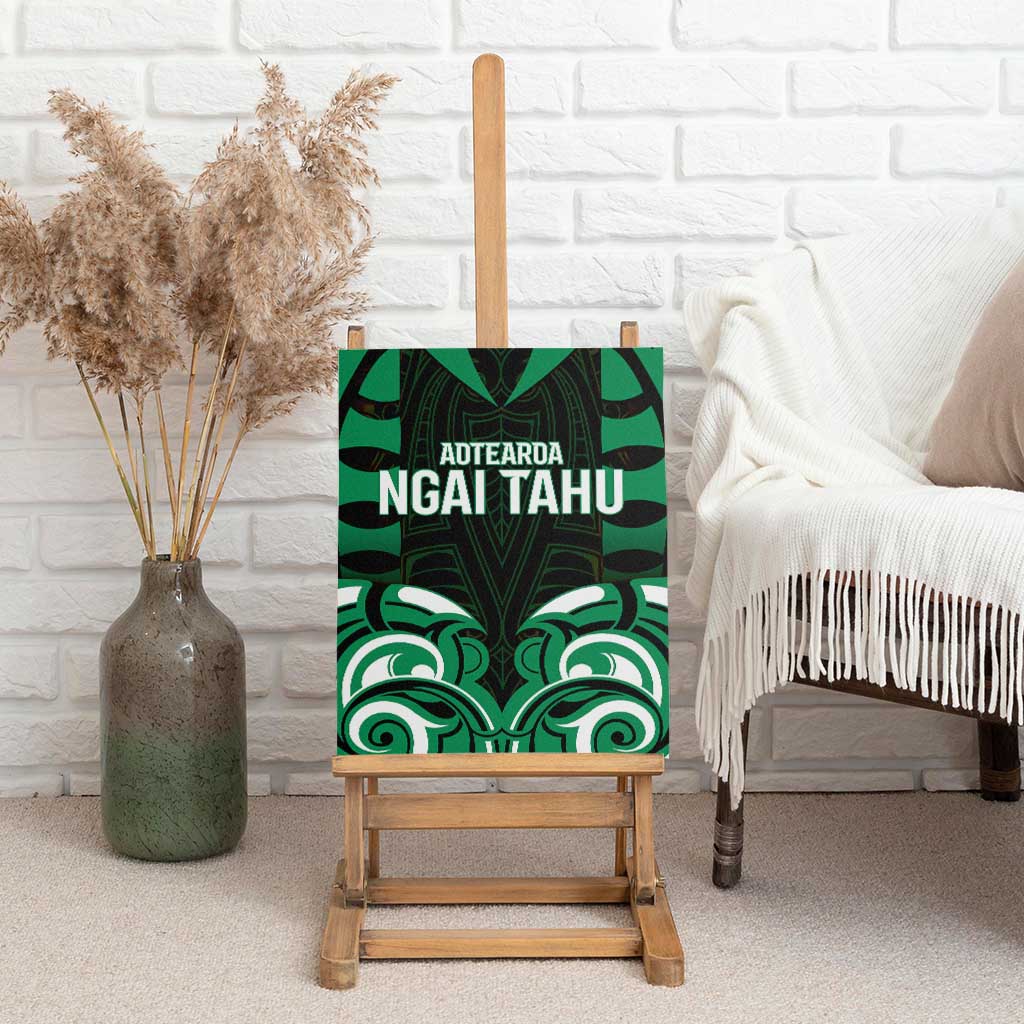 Aotearoa Ngai Tahu Canvas Wall Art Maori Pattern New Zealand - Polynesian Pride