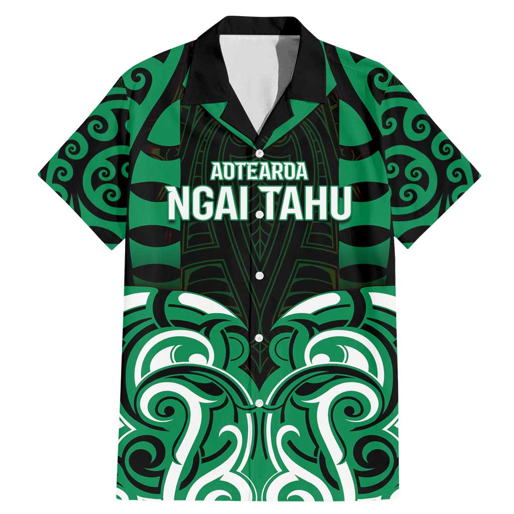 Custom Aotearoa Ngai Tahu Family Matching Mermaid Dress and Hawaiian Shirt Maori Pattern New Zealand - Polynesian Pride