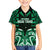 Custom Aotearoa Ngai Tahu Family Matching Off Shoulder Short Dress and Hawaiian Shirt Maori Pattern New Zealand - Polynesian Pride