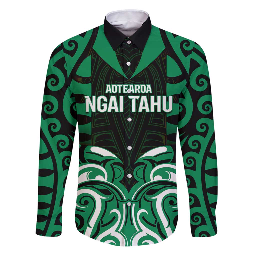 Custom Aotearoa Ngai Tahu Family Matching Puletasi and Hawaiian Shirt Maori Pattern New Zealand - Polynesian Pride