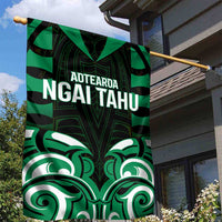 Aotearoa Ngai Tahu Garden Flag Maori Pattern New Zealand - Polynesian Pride