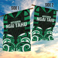 Aotearoa Ngai Tahu Garden Flag Maori Pattern New Zealand - Polynesian Pride