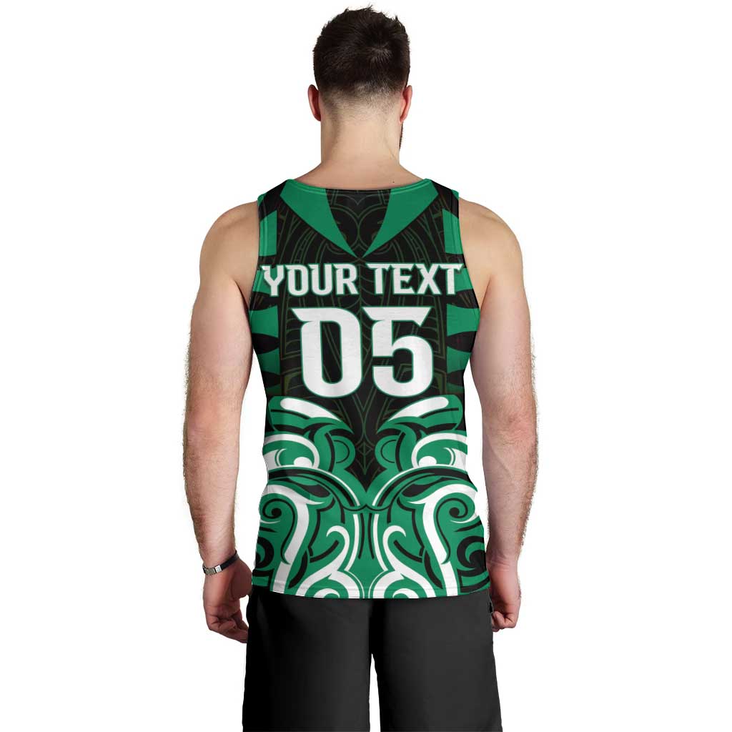Custom Aotearoa Ngai Tahu Men Tank Top Maori Pattern New Zealand - Polynesian Pride