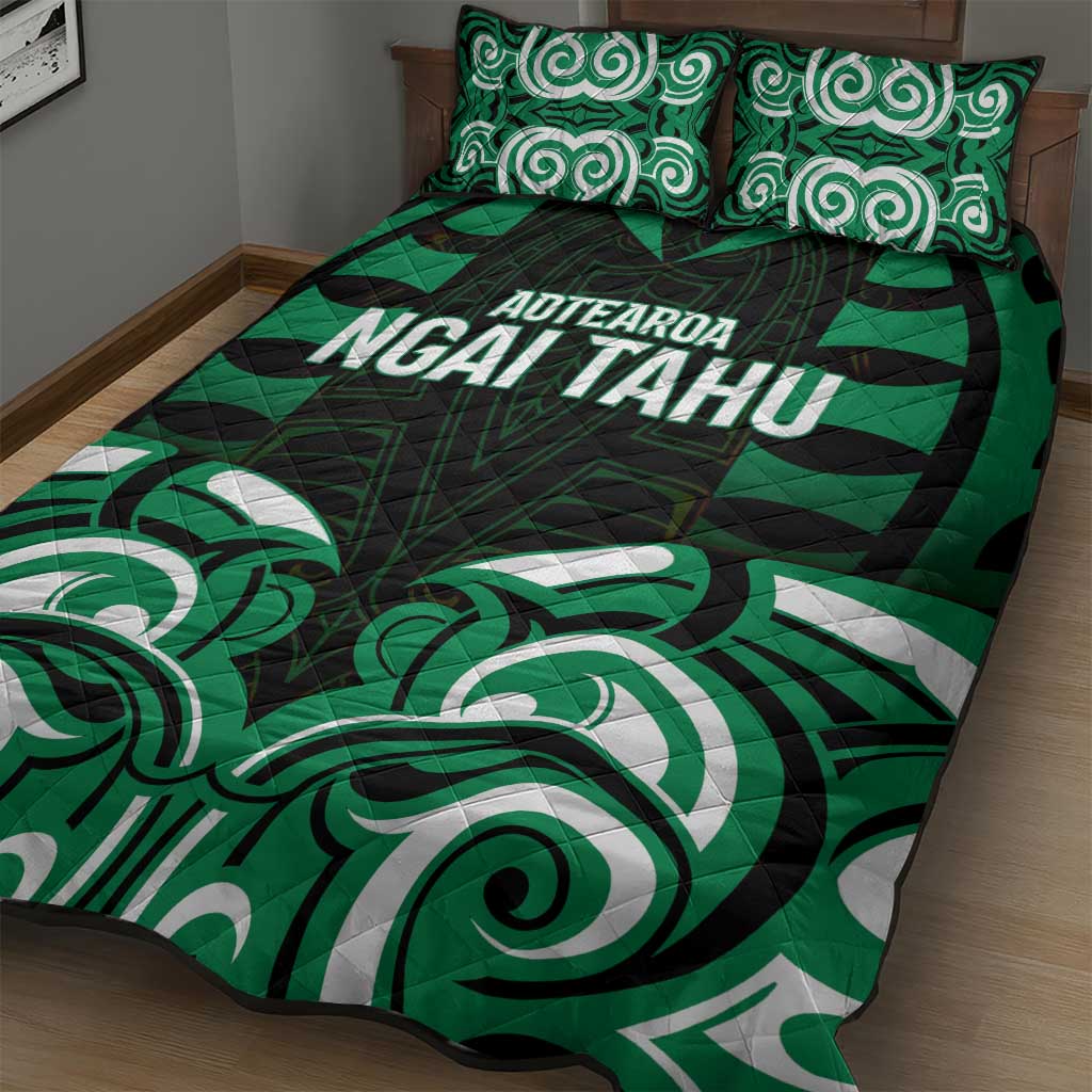 Aotearoa Ngai Tahu Quilt Bed Set Maori Pattern New Zealand - Polynesian Pride