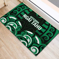 Aotearoa Ngai Tahu Rubber Doormat Maori Pattern New Zealand - Polynesian Pride