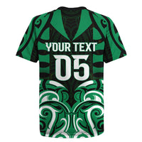 Custom Aotearoa Ngai Tahu Rugby Jersey Maori Pattern New Zealand - Polynesian Pride