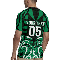 Custom Aotearoa Ngai Tahu Rugby Jersey Maori Pattern New Zealand - Polynesian Pride
