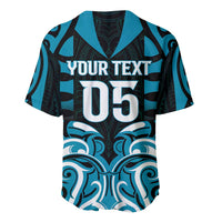 Custom Aotearoa Ngati Porou Baseball Jersey Maori Pattern New Zealand - Polynesian Pride