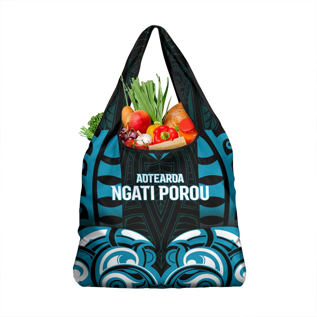 Aotearoa Ngati Porou Grocery Bag Maori Pattern New Zealand - Polynesian Pride