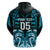 Custom Aotearoa Ngati Porou Hoodie Maori Pattern New Zealand - Polynesian Pride