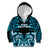 Custom Aotearoa Ngati Porou Kid Hoodie Maori Pattern New Zealand - Polynesian Pride