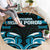 Aotearoa Ngati Porou Round Carpet Maori Pattern New Zealand - Polynesian Pride