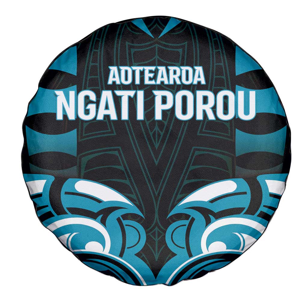 Aotearoa Ngati Porou Spare Tire Cover Maori Pattern New Zealand - Polynesian Pride