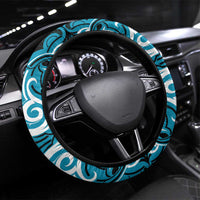 Aotearoa Ngati Porou Steering Wheel Cover Maori Pattern New Zealand - Polynesian Pride