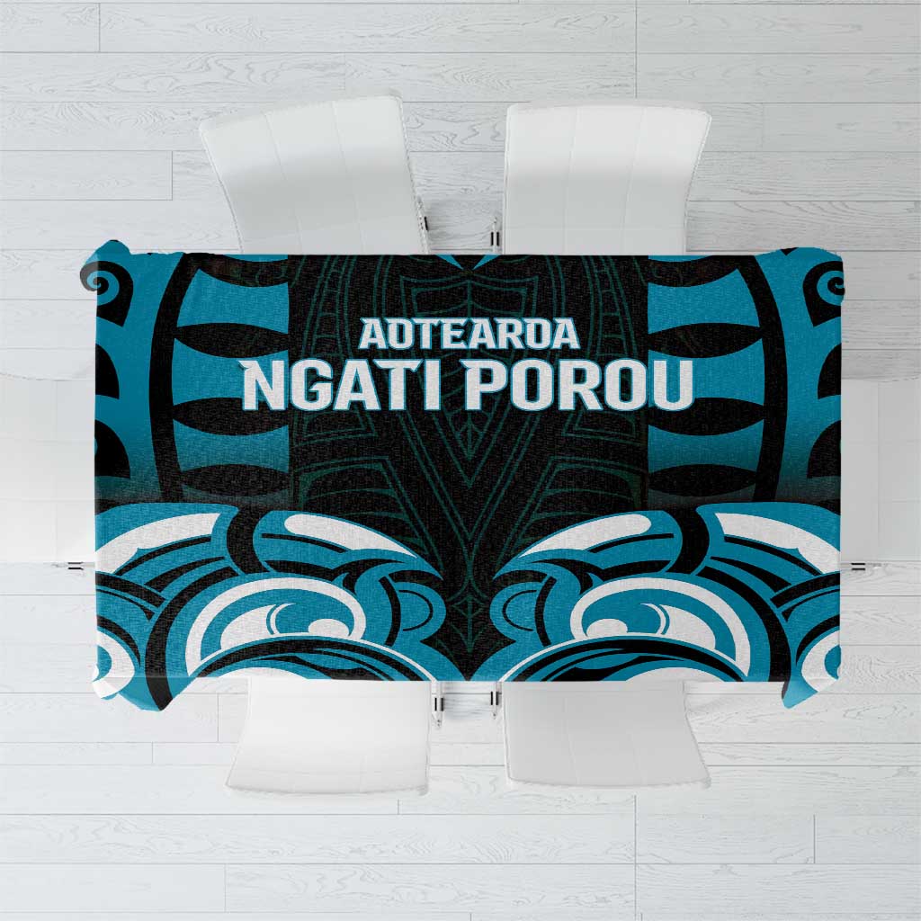 Aotearoa Ngati Porou Tablecloth Maori Pattern New Zealand - Polynesian Pride