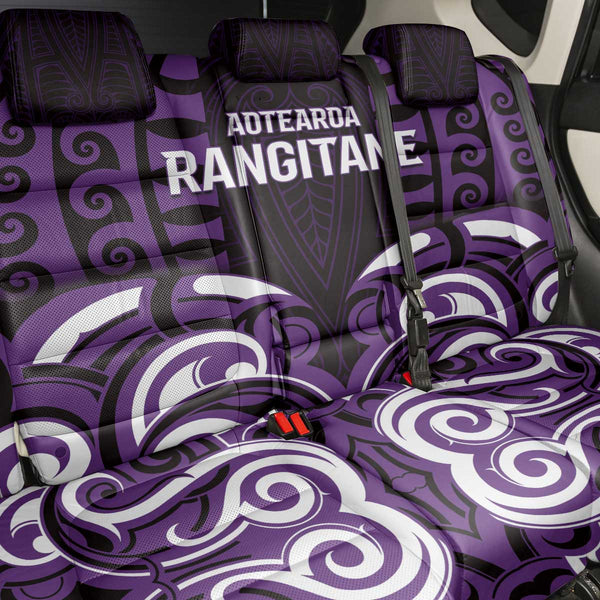 Aotearoa Rangitane Back Car Seat Cover Maori Pattern New Zealand DT05