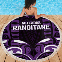 Aotearoa Rangitane Beach Blanket Maori Pattern New Zealand - Polynesian Pride