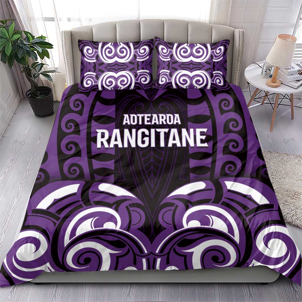 Aotearoa Rangitane Bedding Set Maori Pattern New Zealand - Polynesian Pride