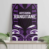 Aotearoa Rangitane Canvas Wall Art Maori Pattern New Zealand - Polynesian Pride