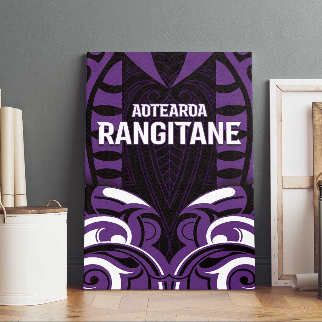 Aotearoa Rangitane Canvas Wall Art Maori Pattern New Zealand - Polynesian Pride