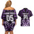 Custom Aotearoa Rangitane Couples Matching Off Shoulder Short Dress and Hawaiian Shirt Maori Pattern New Zealand - Polynesian Pride