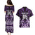 Custom Aotearoa Rangitane Couples Matching Puletasi and Hawaiian Shirt Maori Pattern New Zealand - Polynesian Pride