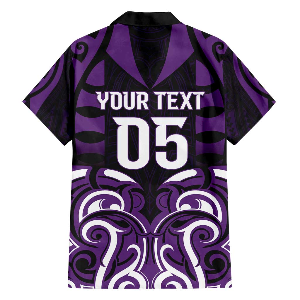 Custom Aotearoa Rangitane Family Matching Off Shoulder Maxi Dress and Hawaiian Shirt Maori Pattern New Zealand - Polynesian Pride