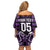 Custom Aotearoa Rangitane Family Matching Off Shoulder Short Dress and Hawaiian Shirt Maori Pattern New Zealand - Polynesian Pride