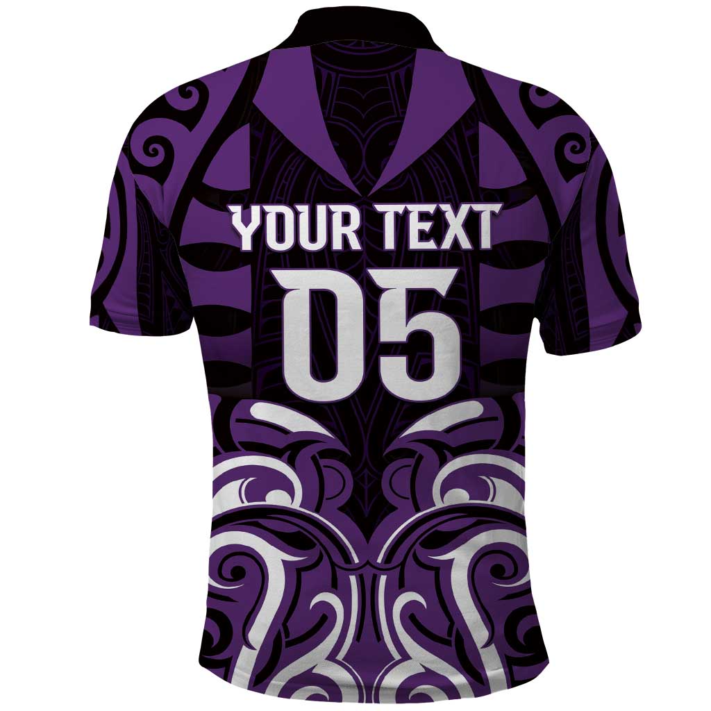 Custom Aotearoa Rangitane Polo Shirt Maori Pattern New Zealand - Polynesian Pride