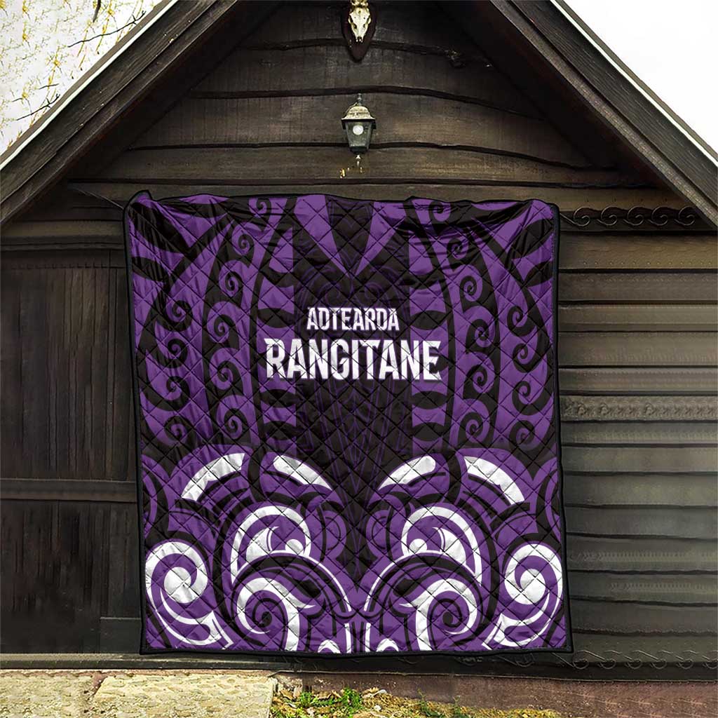 Aotearoa Rangitane Quilt Maori Pattern New Zealand - Polynesian Pride