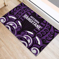 Aotearoa Rangitane Rubber Doormat Maori Pattern New Zealand - Polynesian Pride