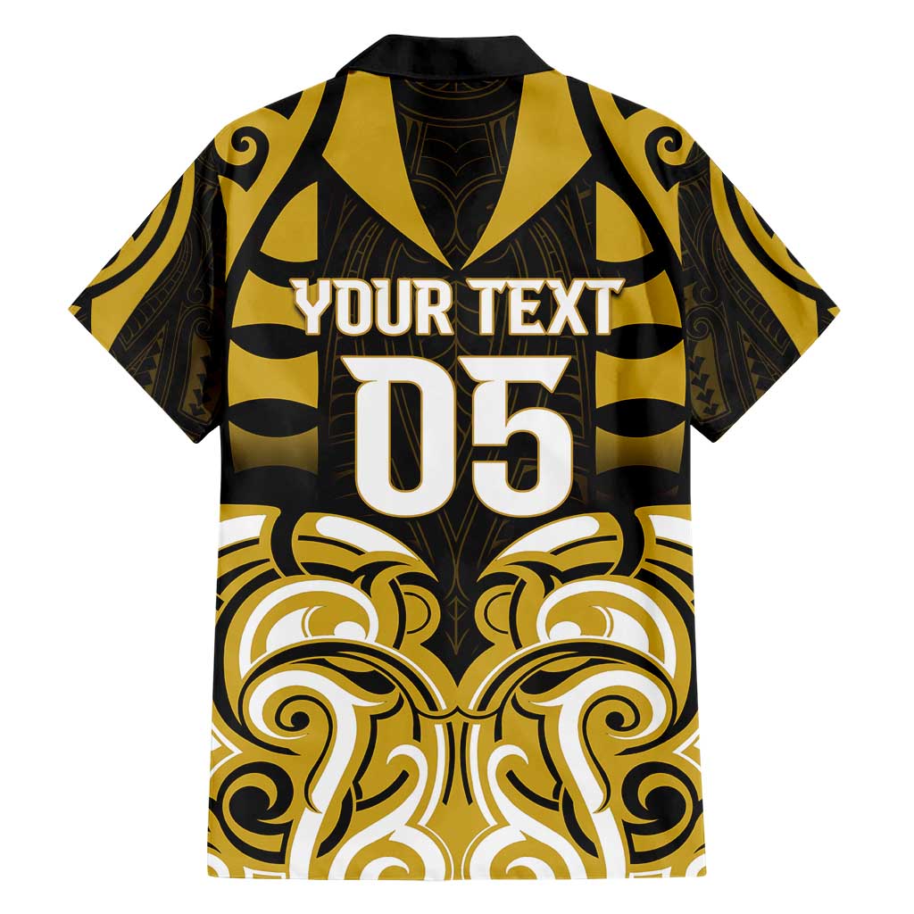 Custom Aotearoa Taranaki Hawaiian Shirt Maori Pattern New Zealand - Polynesian Pride