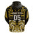 Custom Aotearoa Taranaki Hoodie Maori Pattern New Zealand - Polynesian Pride