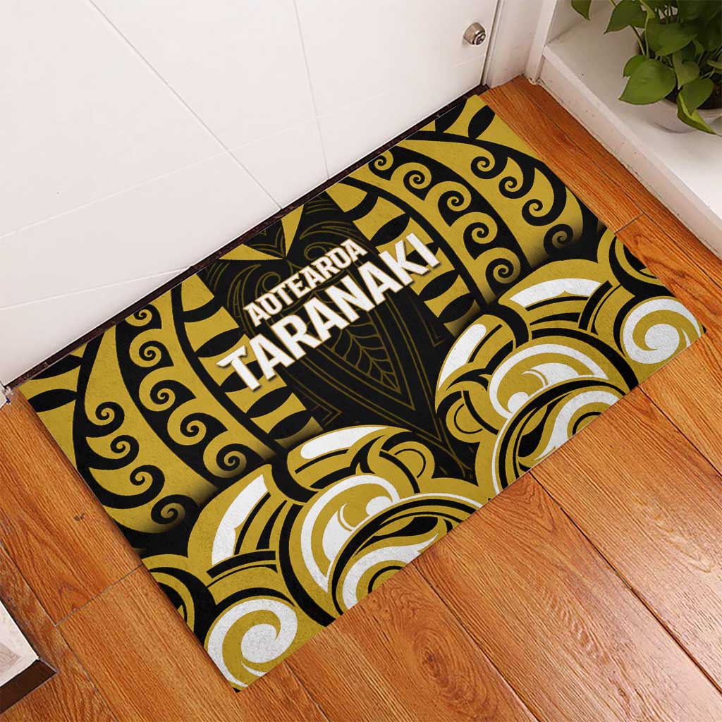 Aotearoa Taranaki Rubber Doormat Maori Pattern New Zealand - Polynesian Pride