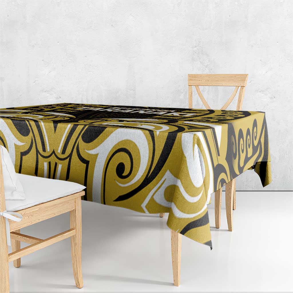 Aotearoa Taranaki Tablecloth Maori Pattern New Zealand - Polynesian Pride
