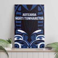 Aotearoa Ngati Tuwharetoa Canvas Wall Art Maori Pattern New Zealand - Polynesian Pride