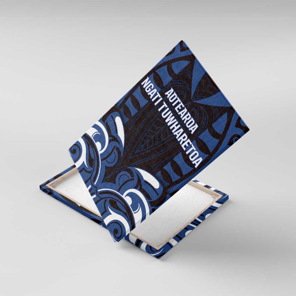 Aotearoa Ngati Tuwharetoa Canvas Wall Art Maori Pattern New Zealand - Polynesian Pride