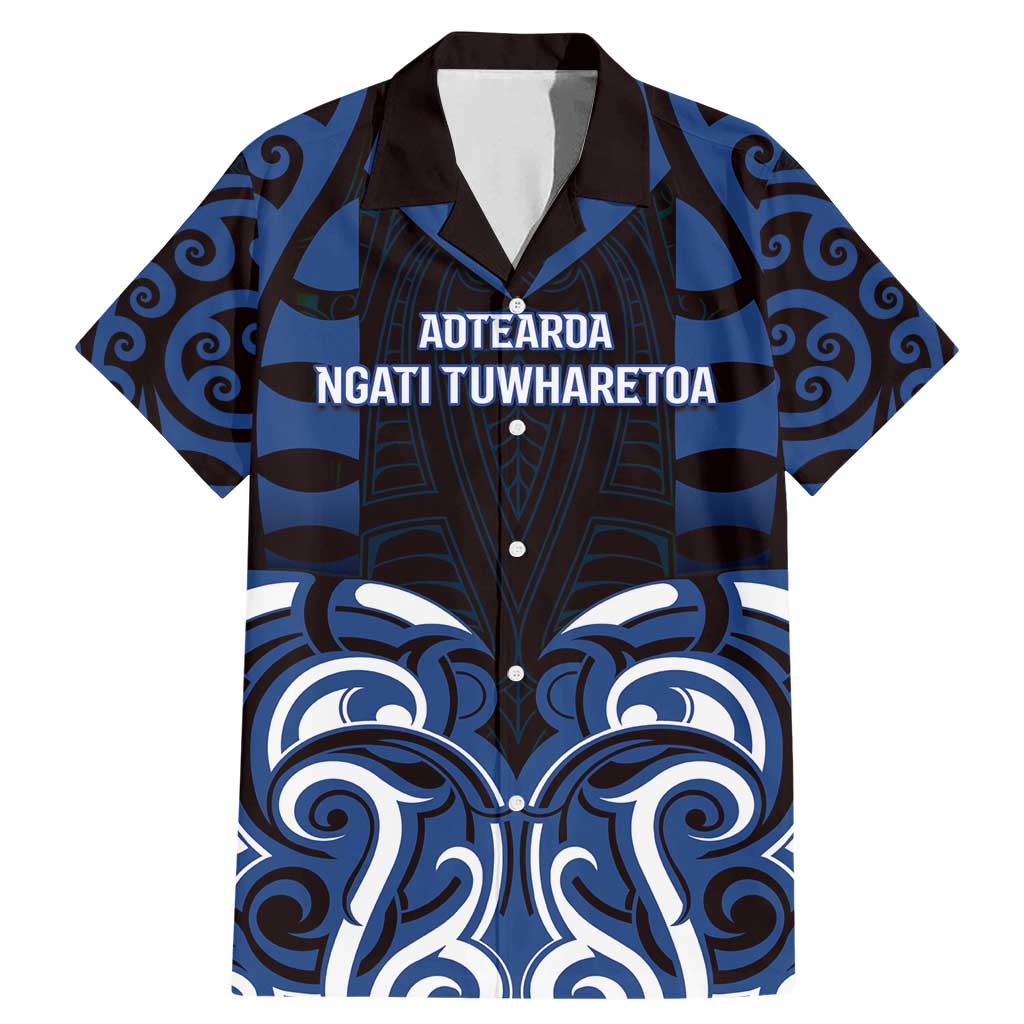 Custom Aotearoa Ngati Tuwharetoa Family Matching Mermaid Dress and Hawaiian Shirt Maori Pattern New Zealand - Polynesian Pride
